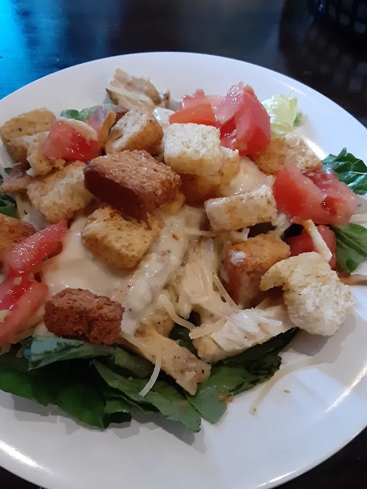 Grilled Chicken Salad Doesn't Come with Tomatoes My Husband Gave Me His